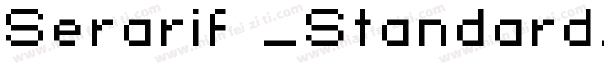 Serarif _Standard_Re字体转换